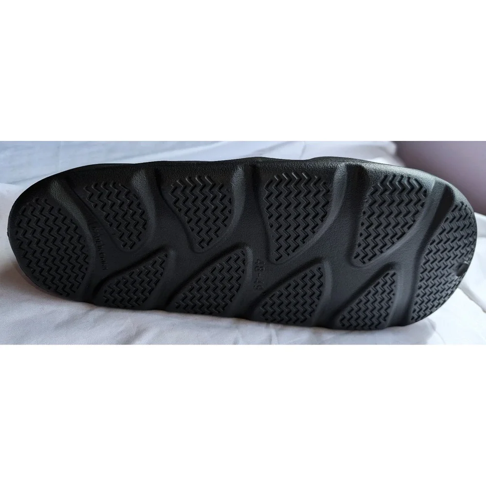 Plush Fur lined Clogs Japanese Style Home Slippers Slip-on Waterproof Unisex 48